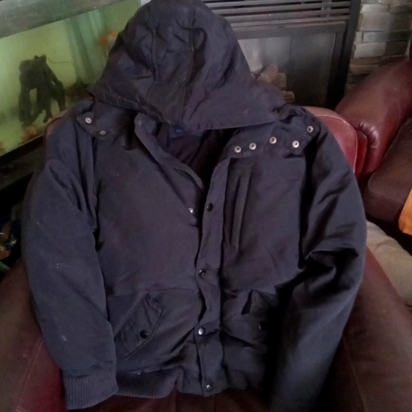 Black Winter jacket by OLD NAVY XL - Picture 2 of 3